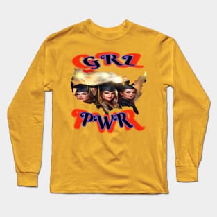 GRL PWR, Female graduates from teepublic university Long Sleeve T-Shirt